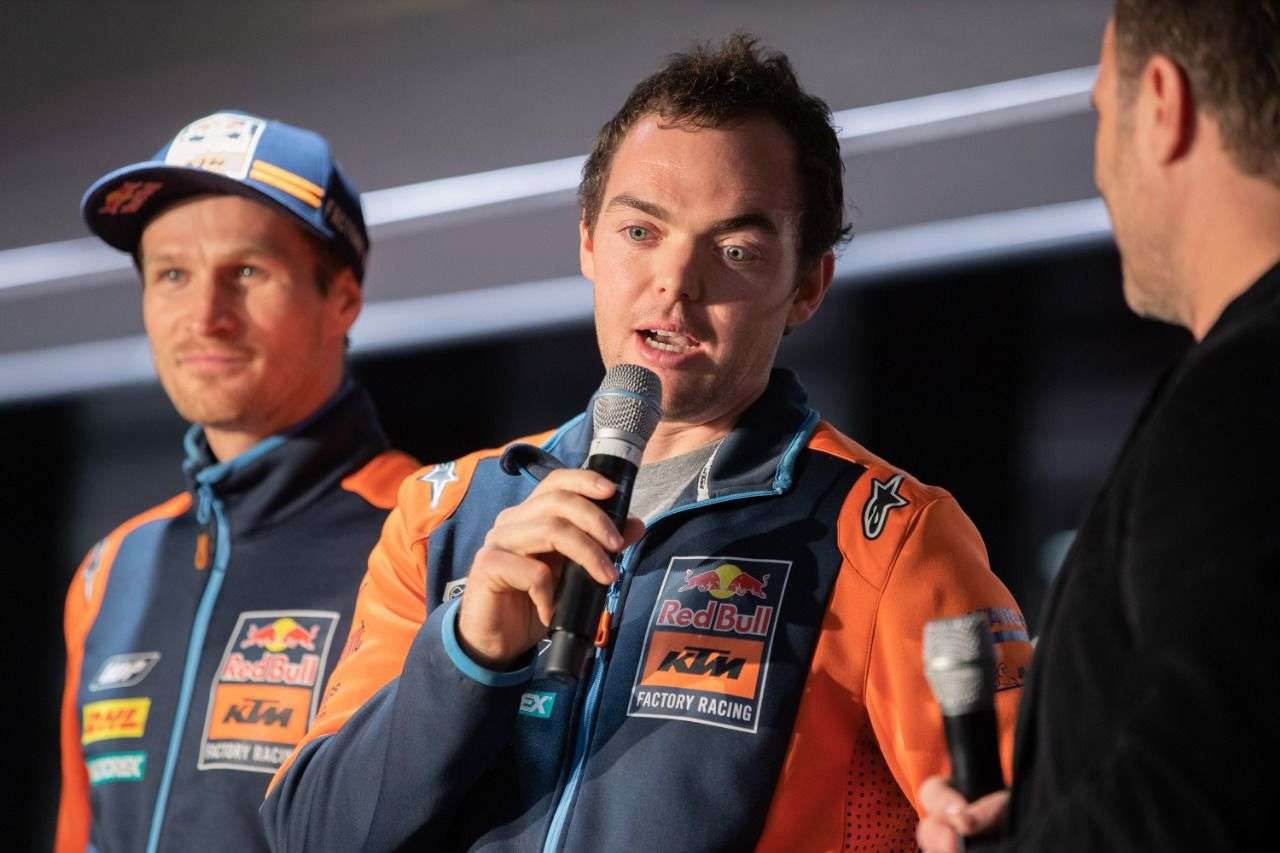 Auch Dakar-Sieger Matthias Walkner und...