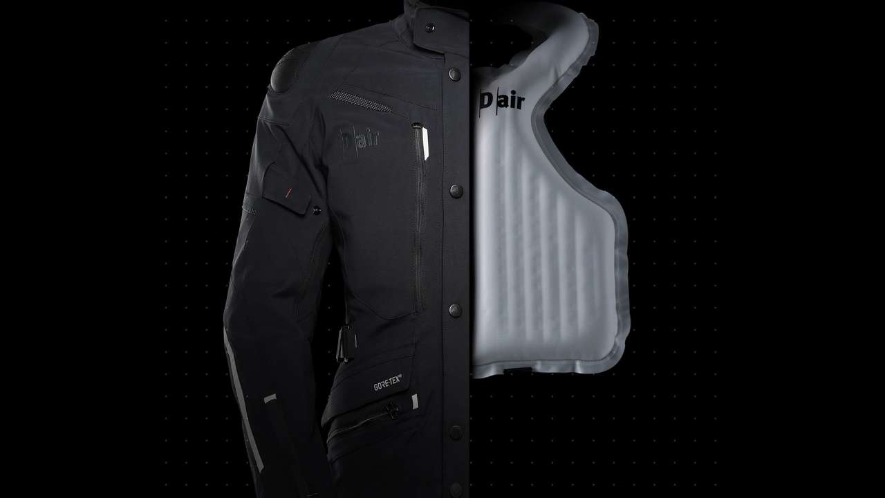 Dainese Carve Master 2 D-Air: Fortschrittliche Airbag-Technologie für Tourenfahrer – dank Gore-Tex universell einsetzbar.