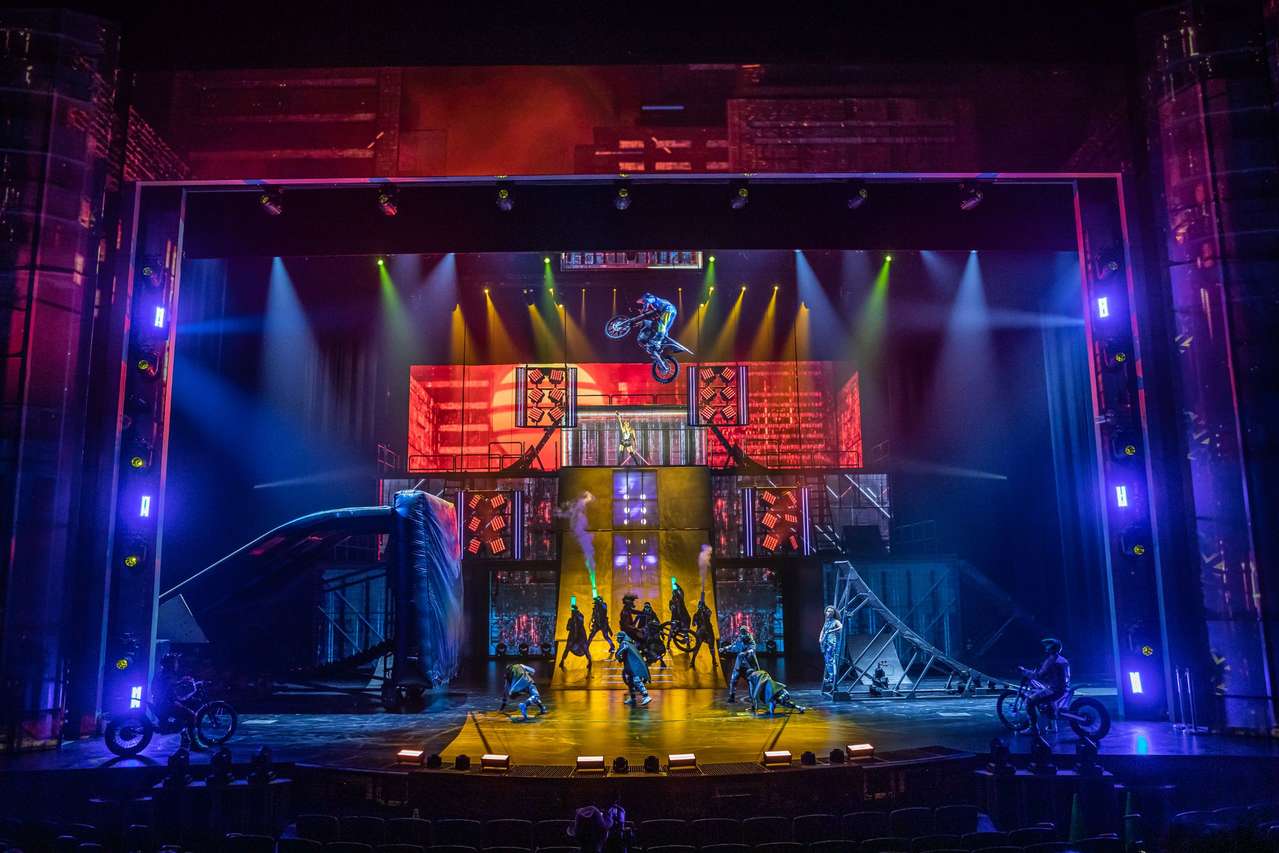 R.U.N. by Cirque du Soleil im Luxor-Casino, Las Vegas