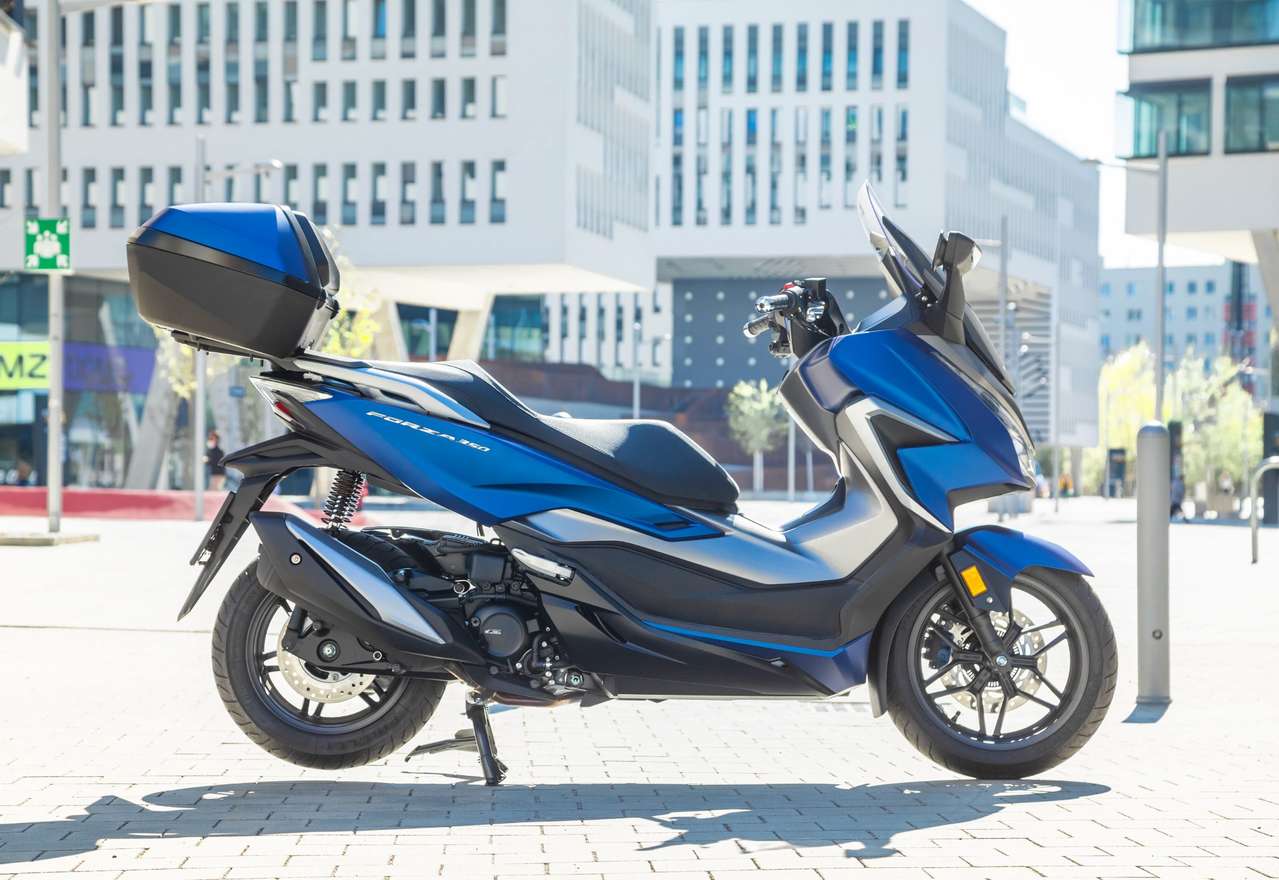 Honda Forza 350 Test Das Leben Ist Luxus