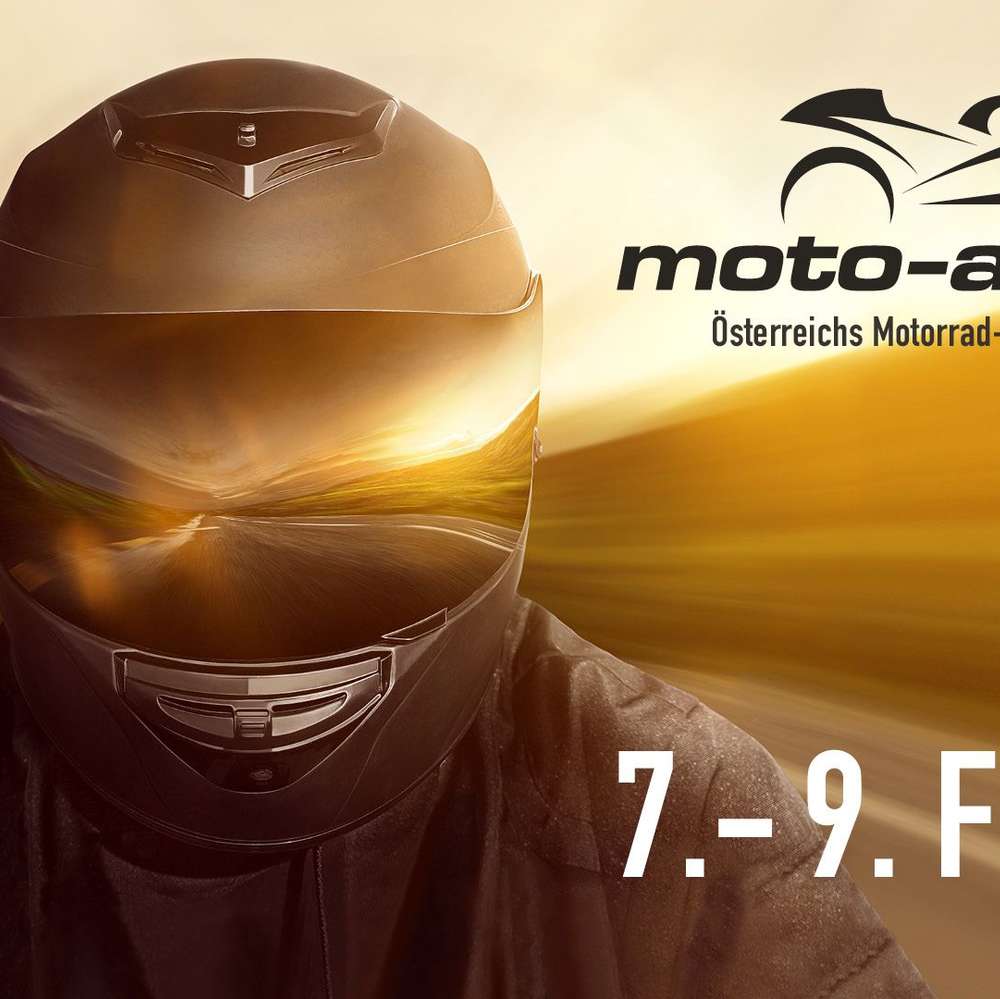 Das Plakat zur moto-Austria 2020 in Wels.