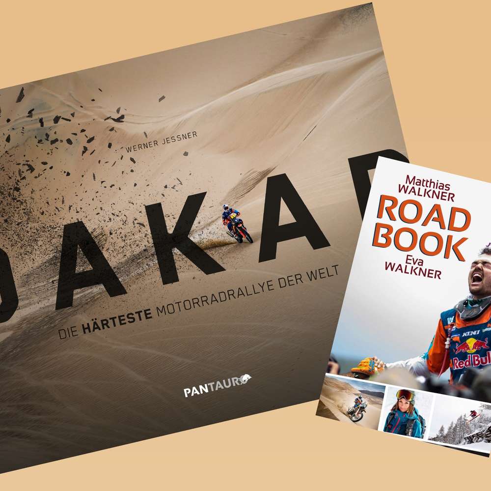 Autobiografie von Matthias Walkner und Dakar-Buch von Werner Jessner