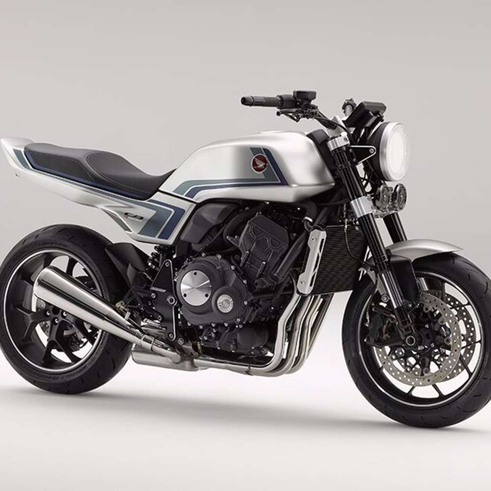 Honda CB-F Concept 2020 stehend schräg von vorne