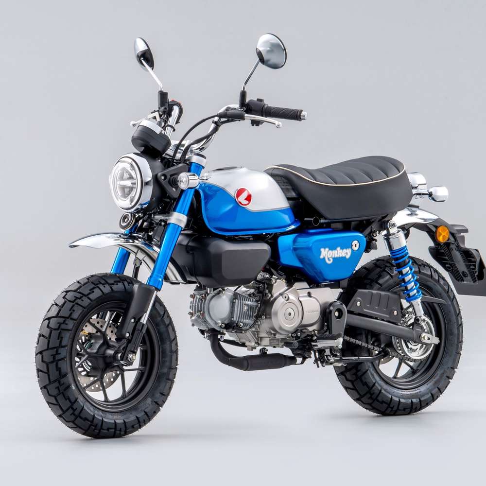 Honda Monkey 125 Modelljahr 2022 in Blau