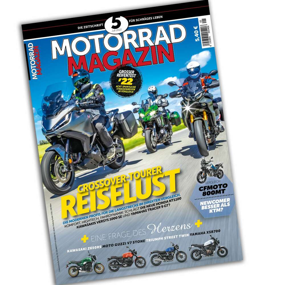 Motorradmagazin Ausgabe 4/22 Cover