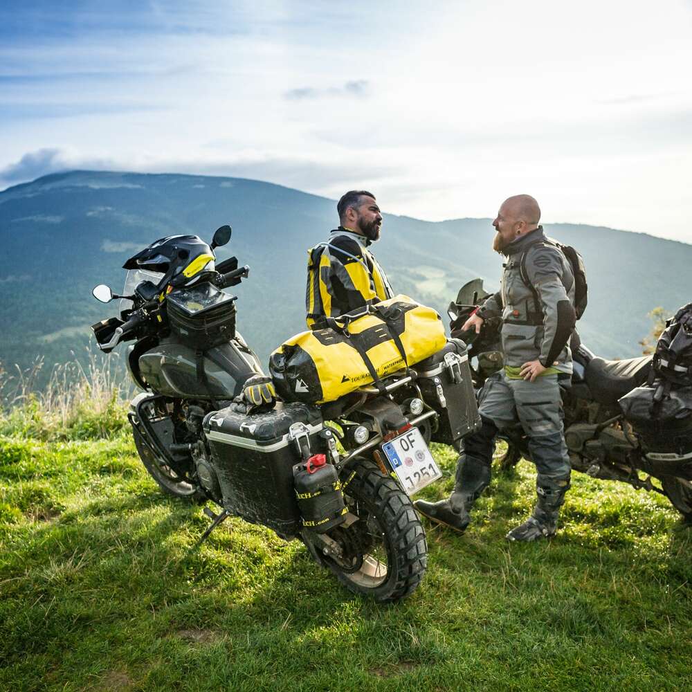 Harley-Davidson in den Pyrenäen