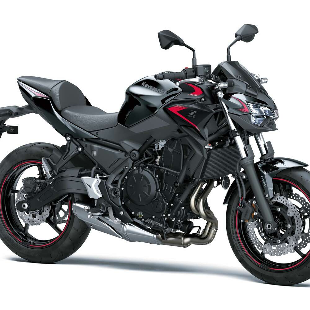 Kawasaki Z650 Modelljahr 2023 mit Traktionskontrolle