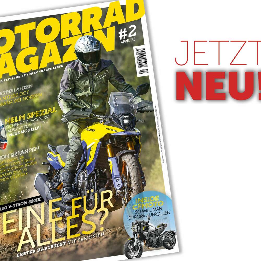 Motorradmagazin Ausgabe 2/23 Cover