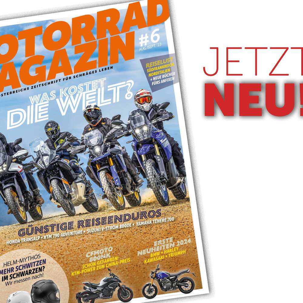 Motorradmagazin Ausgabe 6/23 Cover