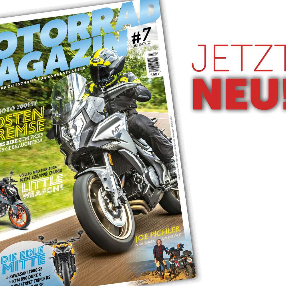 Motorradmagazin Ausgabe 7/23 Cover