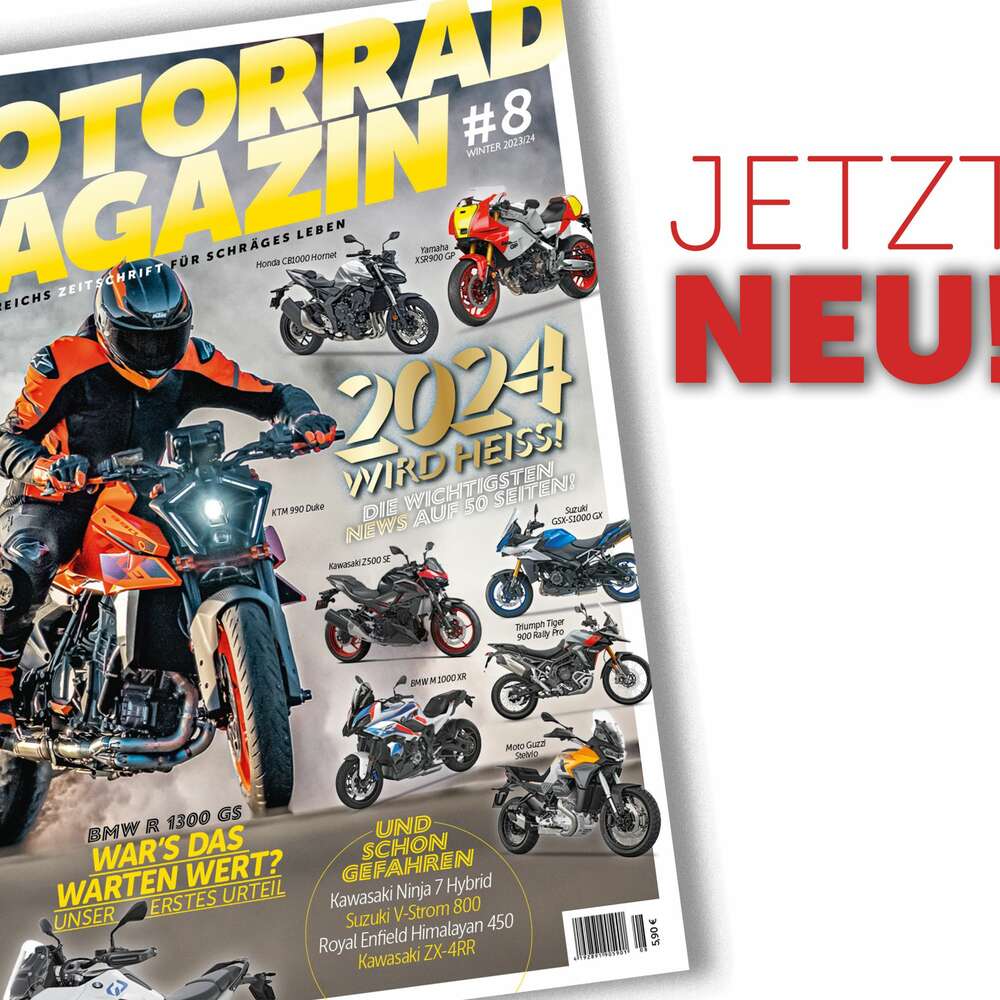 Motorradmagazin Ausgabe 8/23 Cover