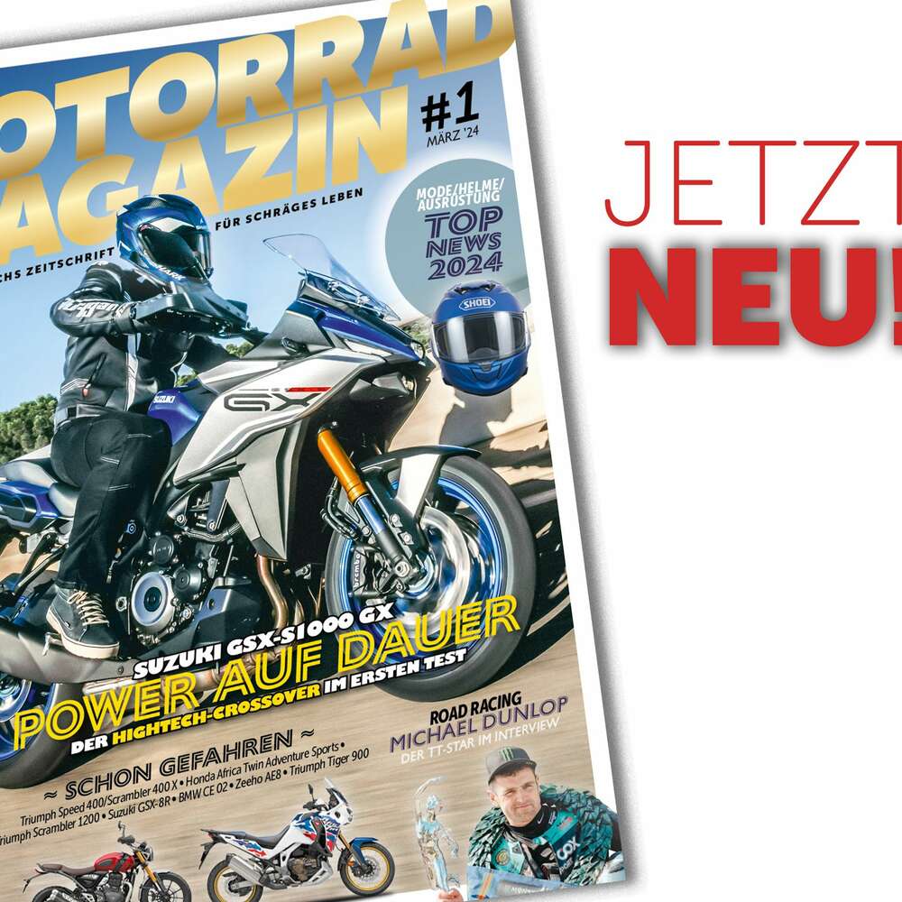 Motorradmagazin Ausgabe 1/24 Cover