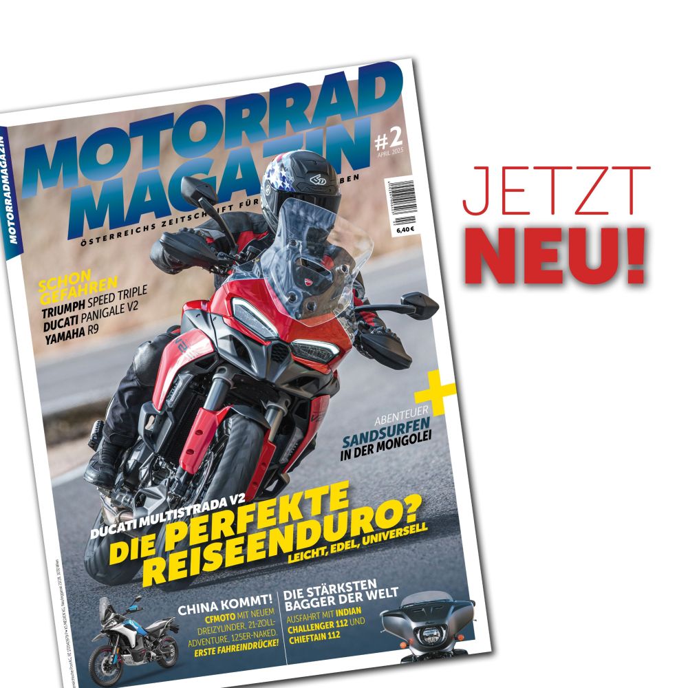 Motorradmagazin Ausgabe 2/25 Cover