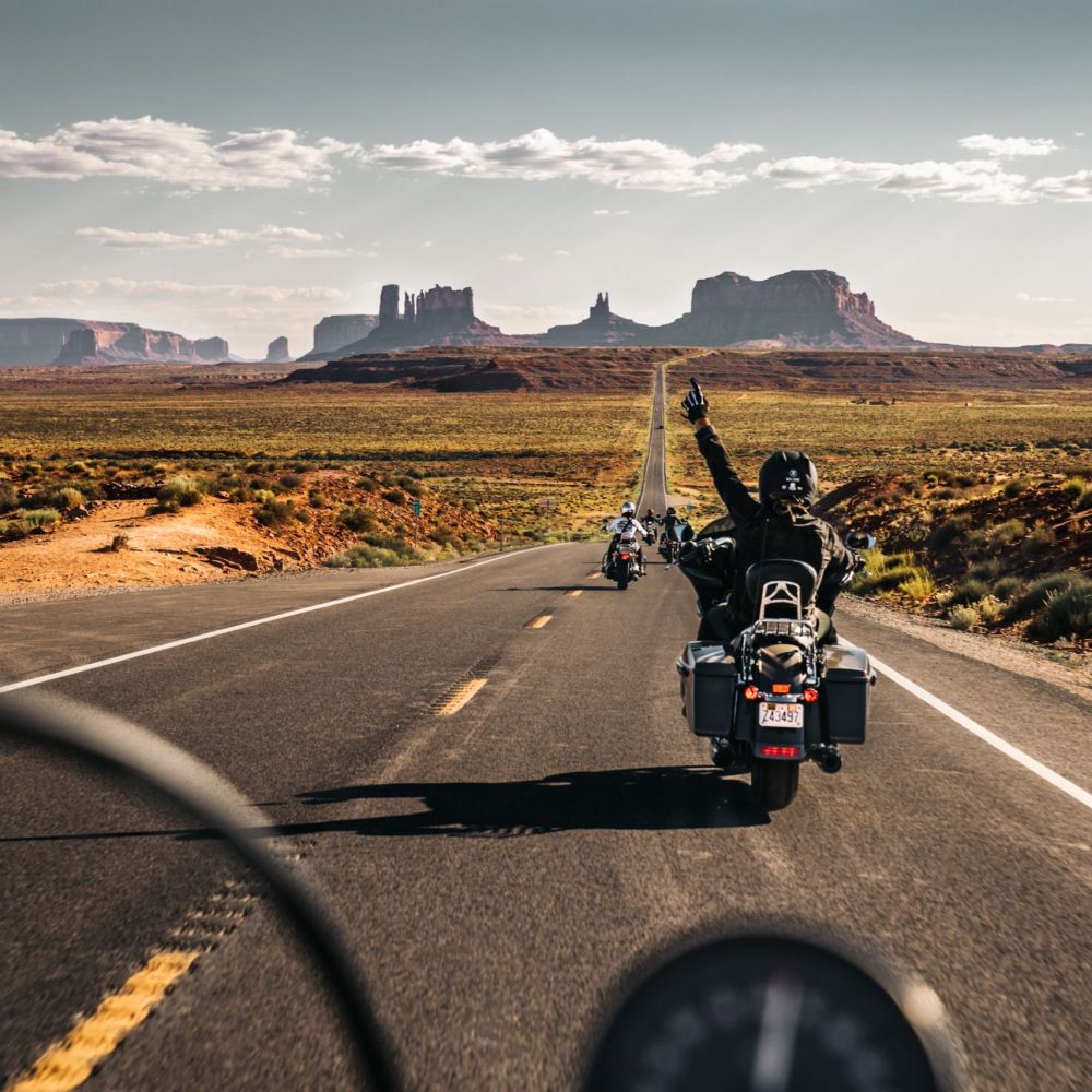 Mit der Harley unterwegs in Arizona