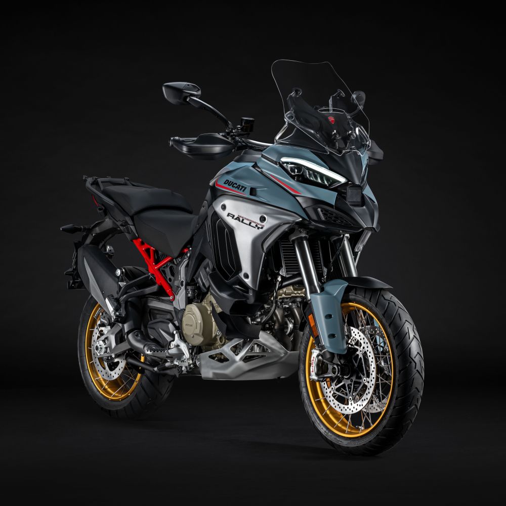 Ducati Multistrada V4 Rally Modelljahr 2026 in Jadegrün