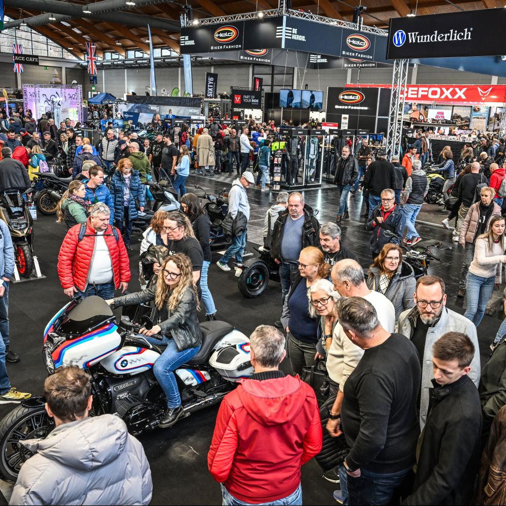 Motorradwelt Bodensee in der Messe Friedrichshafen