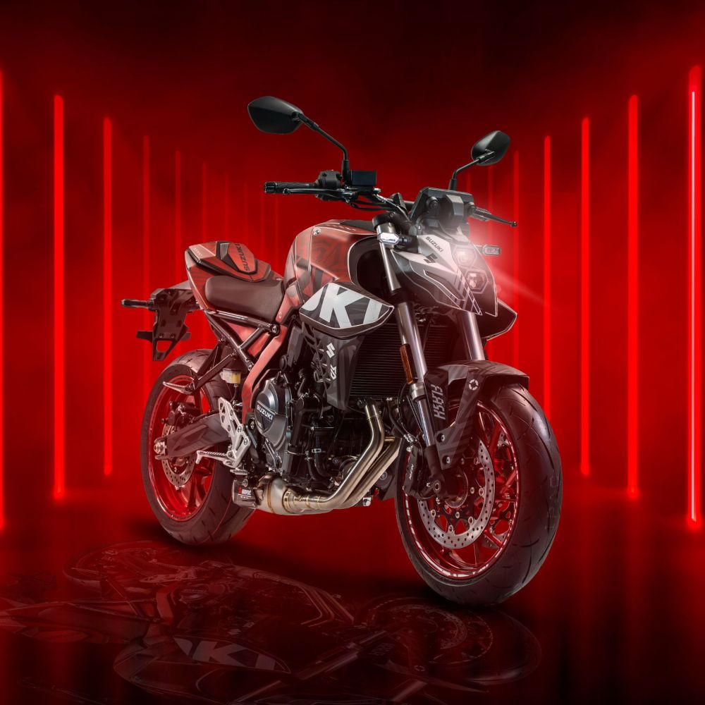 Sondermodell der Suzuki GSX-8S Red Flash 2026