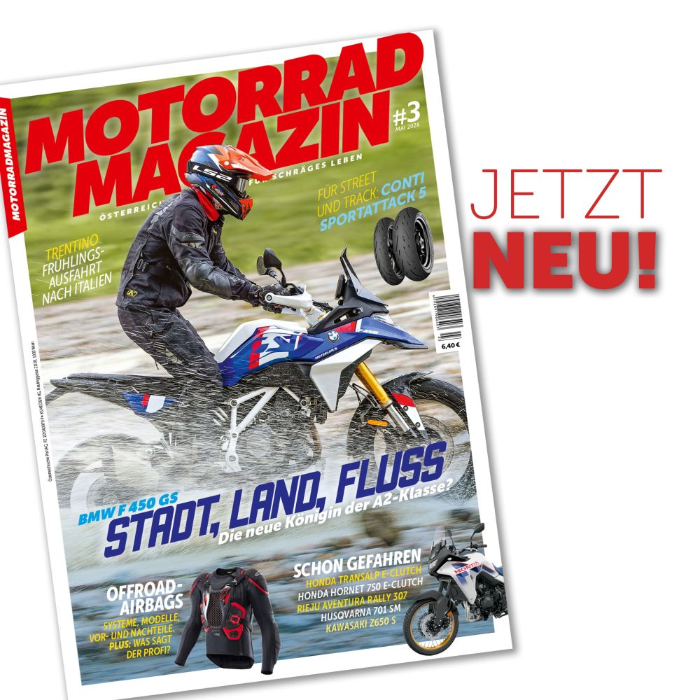 Motorradmagazin Ausgabe 3/26 Cover