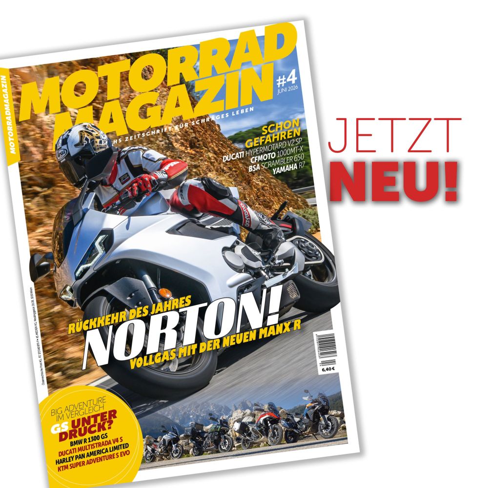 Motorradmagazin Ausgabe 4/26 Cover