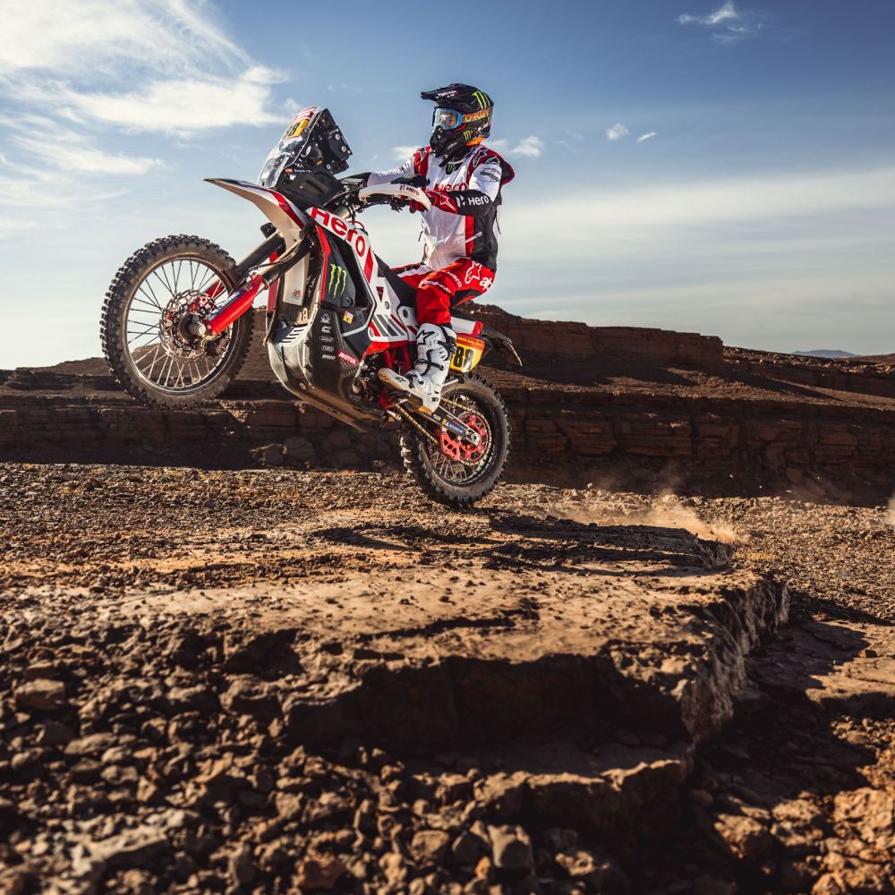Hero Dakar Rallyebike
