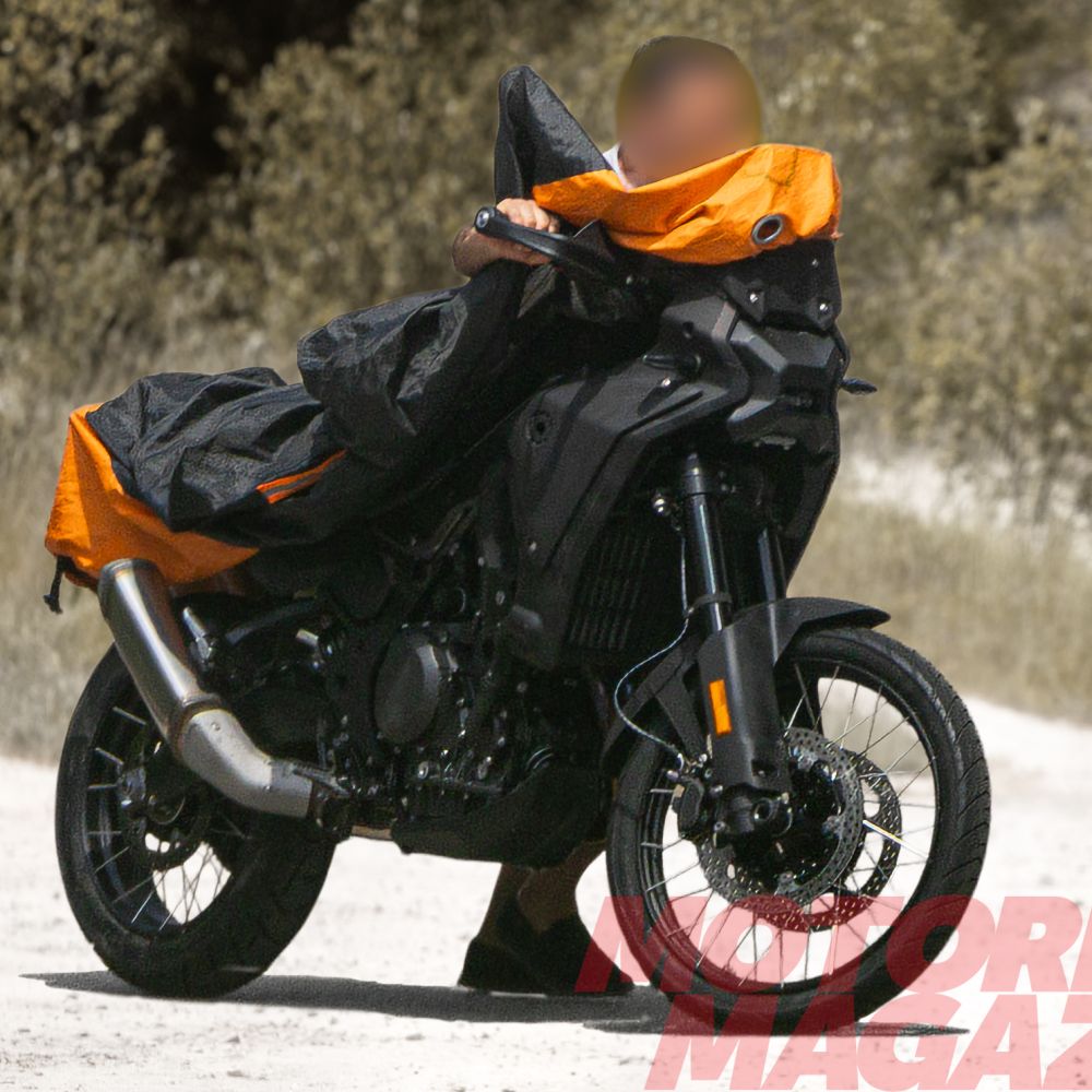 Prototyp der BMW F 700 GS in Schwarz