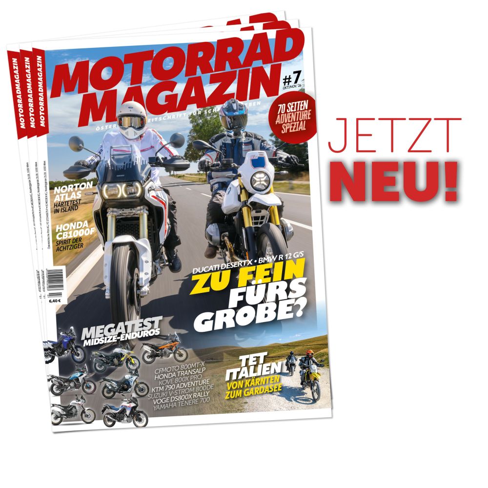 Motorradmagazin Ausgabe 7/26 Cover