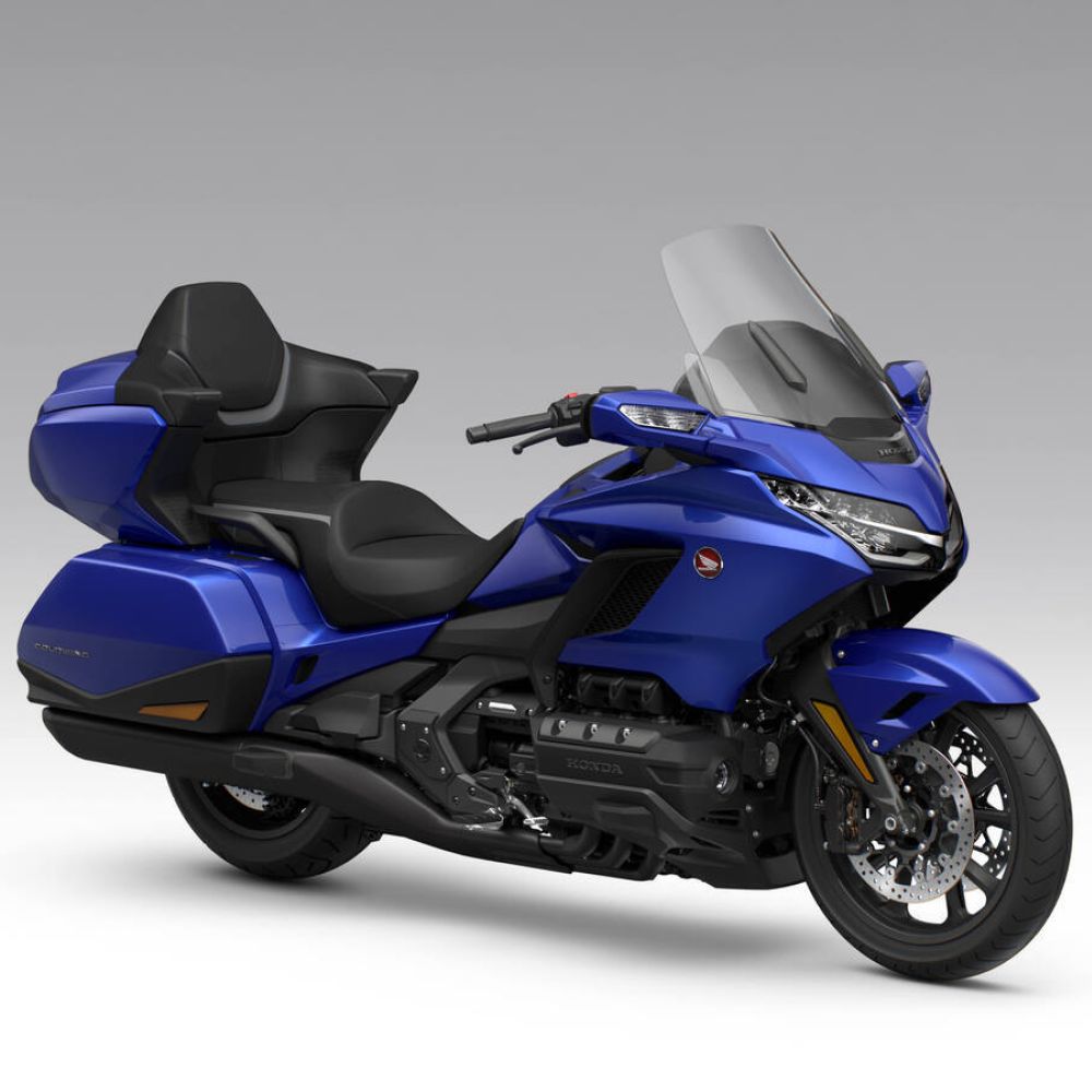 Honda Gold Wing Tour 2027 in der neuen Farbe Allumage Blue Metallic