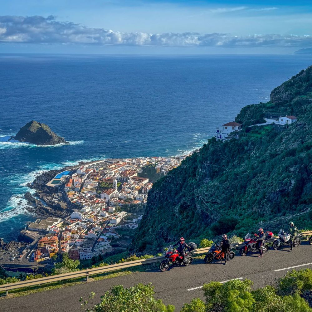 Motorradreise auf die Kanaren nach Teneriffa und La Gomera