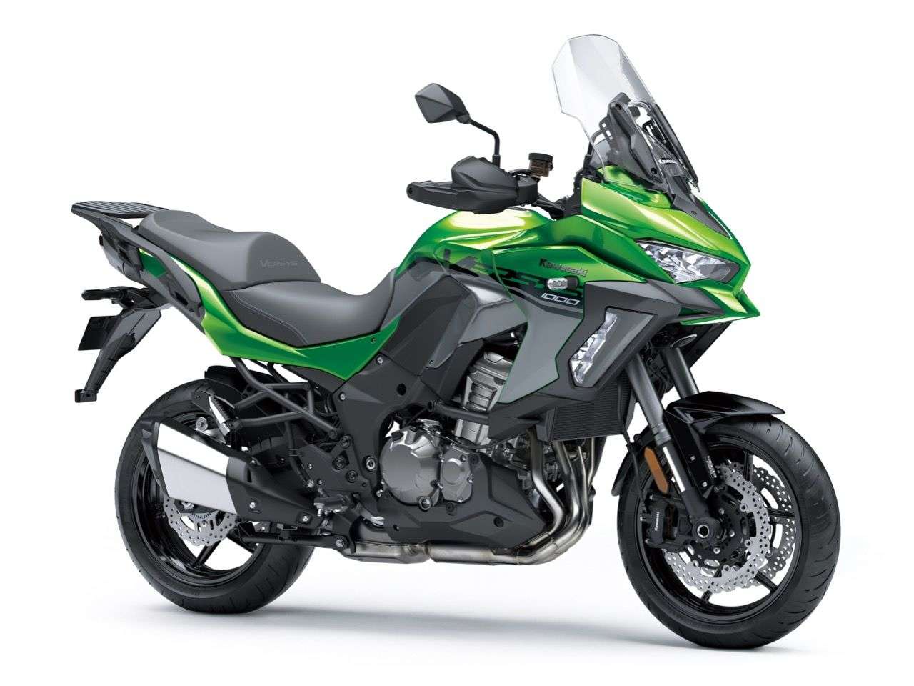 Diesmal nicht Dasselbe in Grün: Die neue Kawasaki Versys 1000 SE.