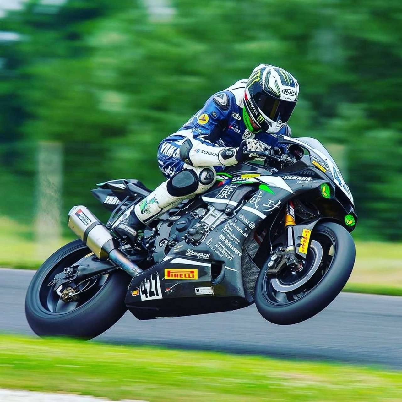 In Landshaag hatten wir nicht nur den schnellsten Roadracer (Patrick Dangl), sondern scheinbar auch den schnellsten Rundstreckenfahrer am Start.