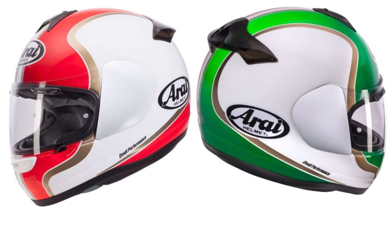 Axces II Dual ITA: Wenn dein Herz für italienische Motorräder schlägt, kannst du die italienischen Farben am Helm tragen.
