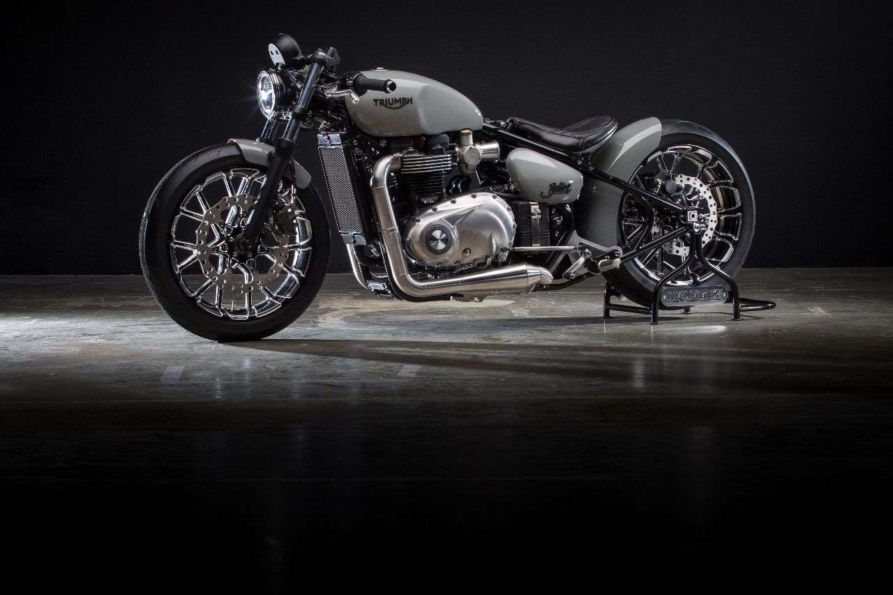 Triumph Bonneville Bobber by Krugger Motorcycles