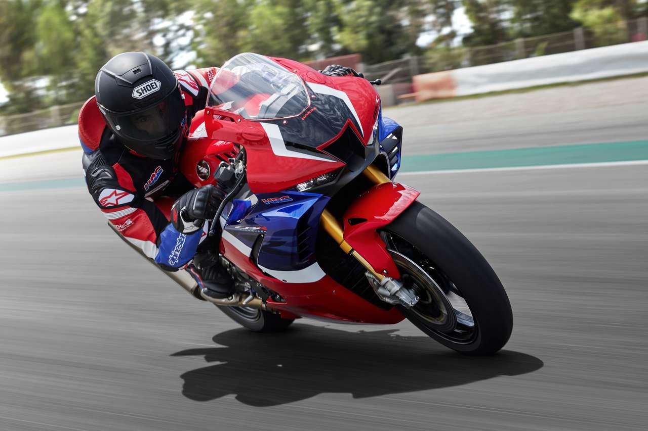 Beim SpeedCamp für Probefahrten vor Ort: die neue Honda CBR1000RR-R Fireblade!