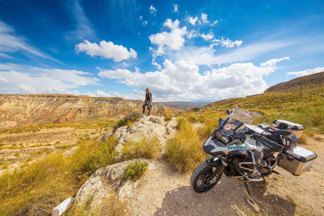 Spanien, genauer gesagt: Andalusien: Wüstenlandschaft bei Guadix.