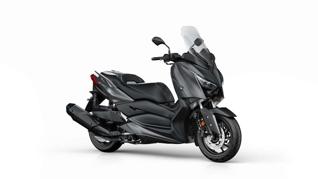 Die Farbpalette des Yamaha X-MAX 400: Sonic Grey ...