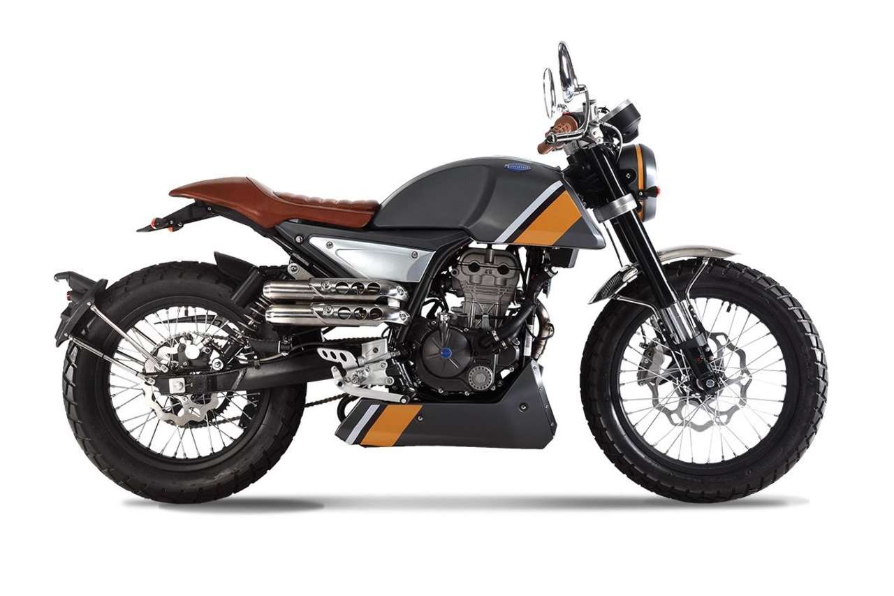 Mondial Hipster 125: Sportliche Scrambler-Optik, hochwertiges Fahrwerk, viele liebevolle Details.