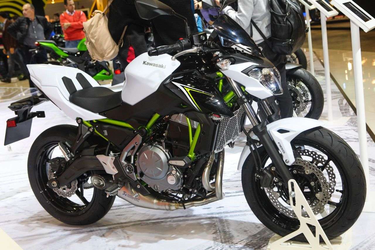Kawasaki Z650.