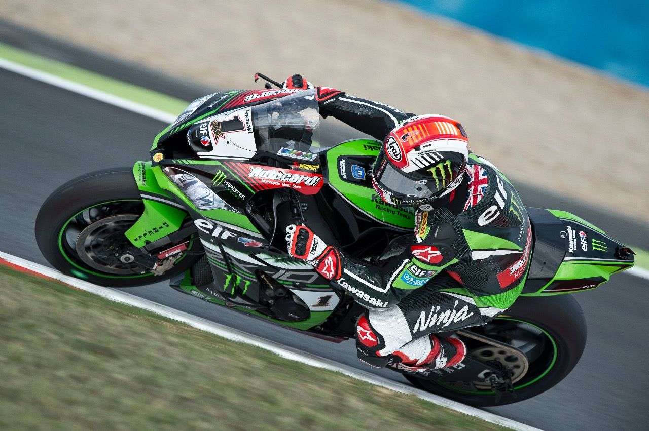 Kawasakis WSBK-Racer von Jonathan Rea.