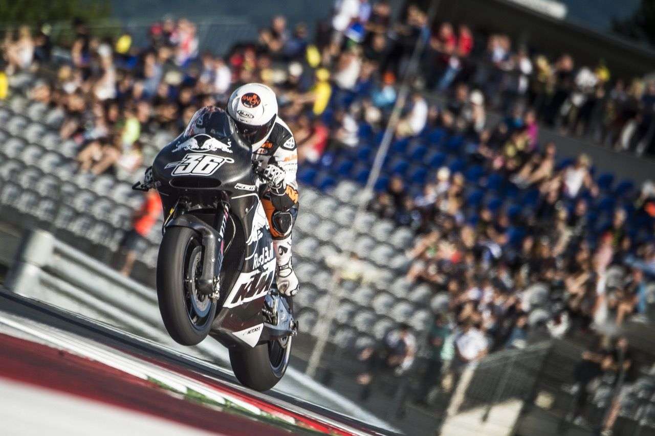Mika Kallio auf der KTM RC16 in Spielberg.
