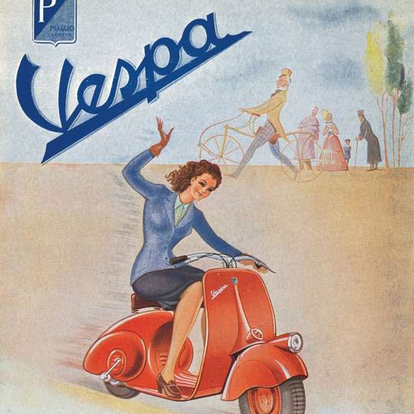 Eine der ersten Werbeplakate aus dem Jahr 1946