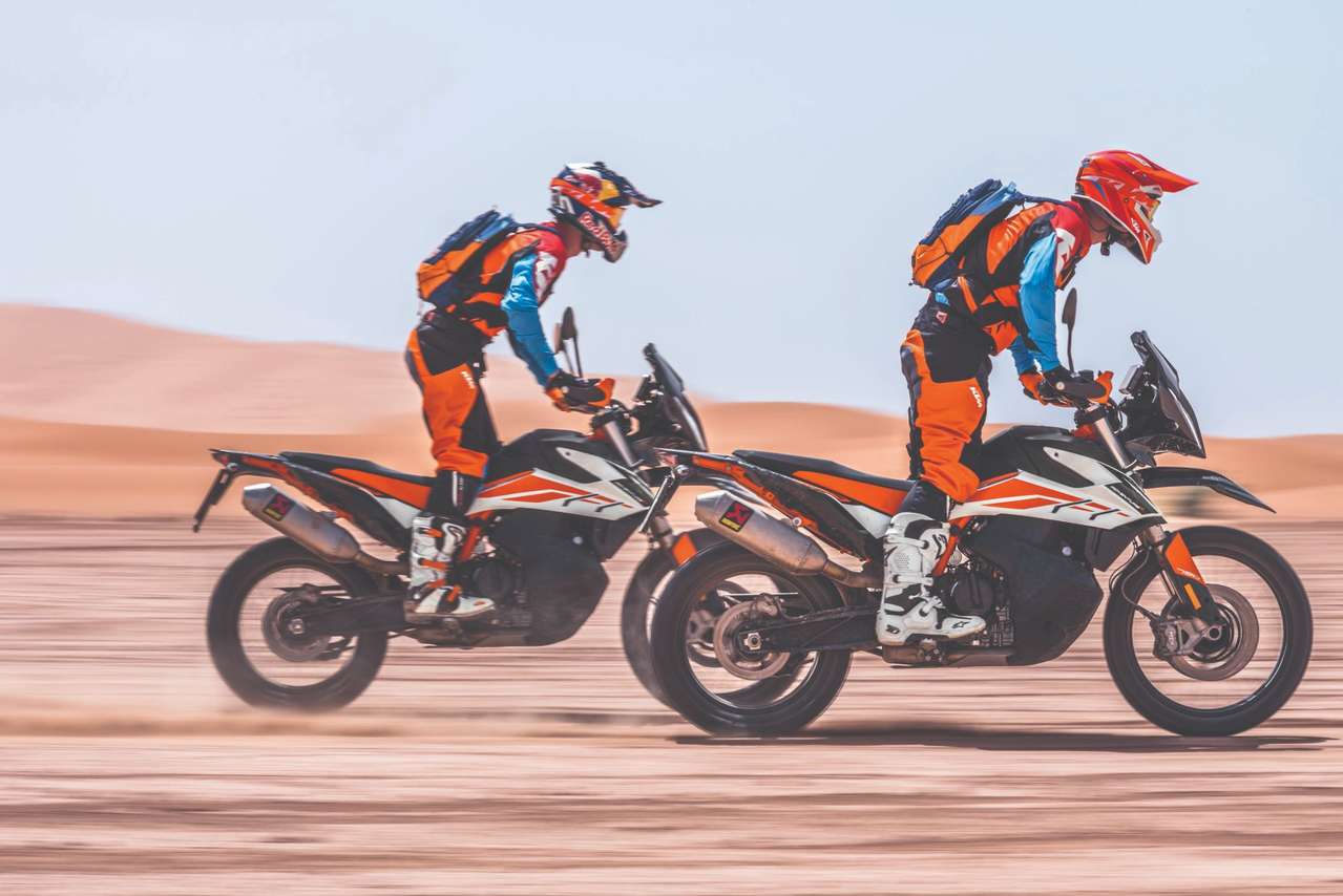 Mit der 790 Adventure auf den Spuren der Dakar