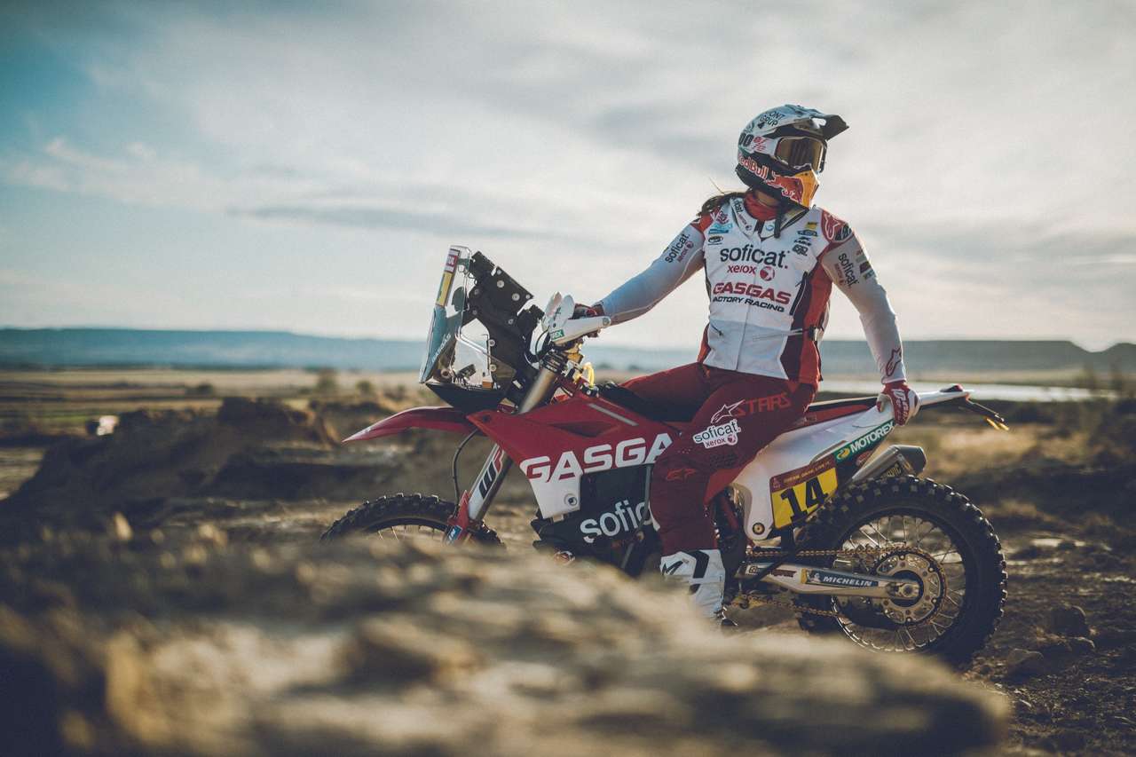 Dakar-Pilotin Laia Sanz zählt zur ersten Riege der neuen GasGas-Werksfahrer.