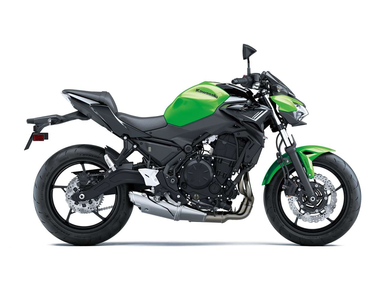 Z650 Candy Lime Green / Metallic Spark Black