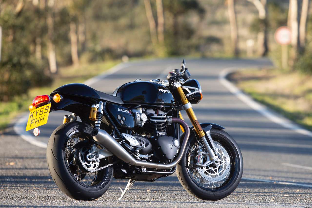 Triumph thruxton 1200 rs test shop