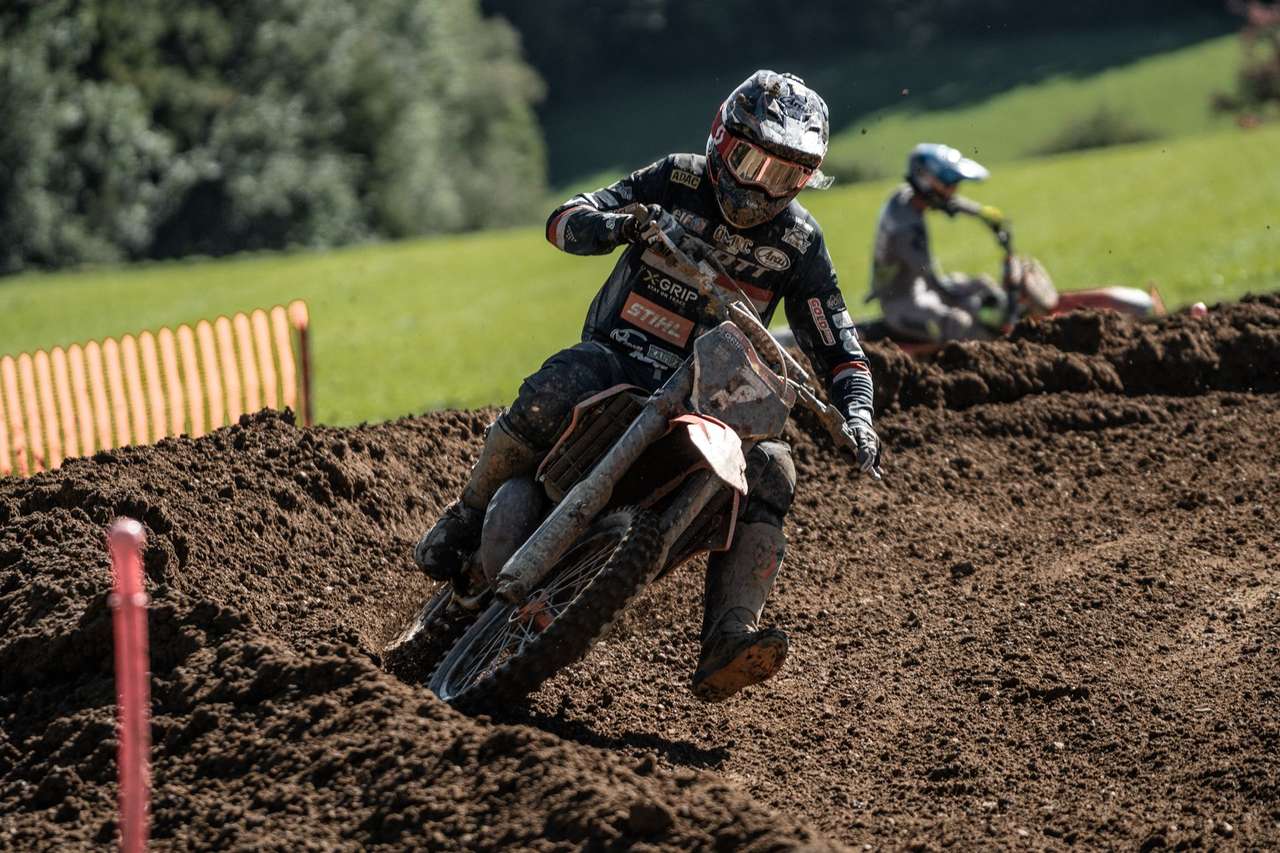 Florian Dieminger am Weg zum Vize-Meistertitel in der Juniorenklasse