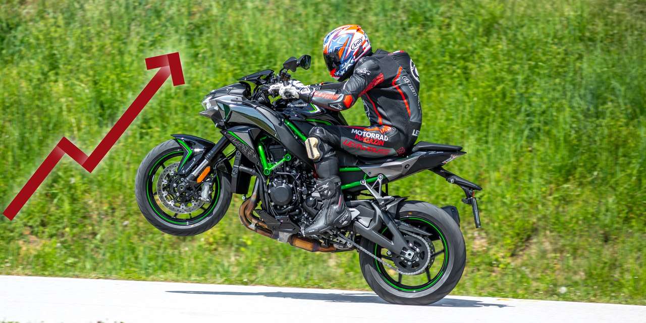 Kawasaki im Hoch! Foto © Kurt Pinter