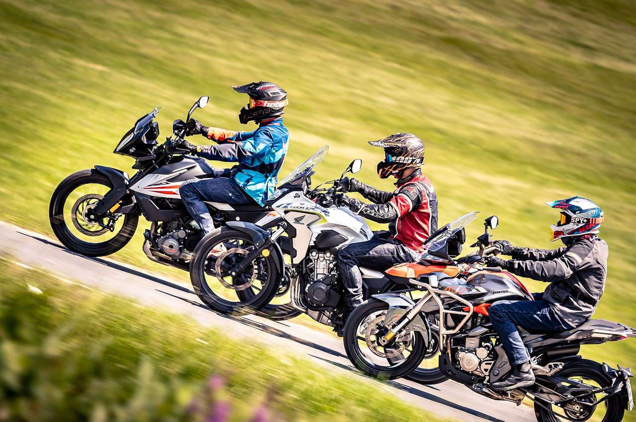 KTm 390 Adventure, Honda CB500X, Zontes T310