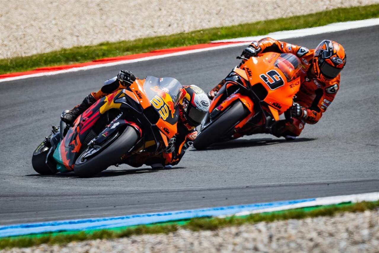 Kann sich Brad Binder (33) sein erstes Podest sichern? Entkommt Petrucci (9) endlich seinem Tief?