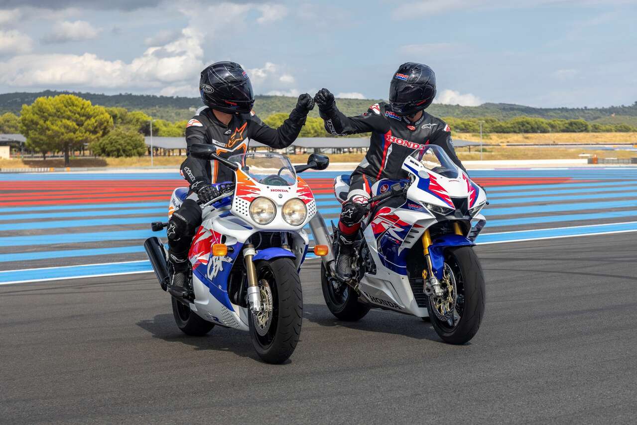 Fireblade 1992 und Fireblade SP 30th Anniversary 2022