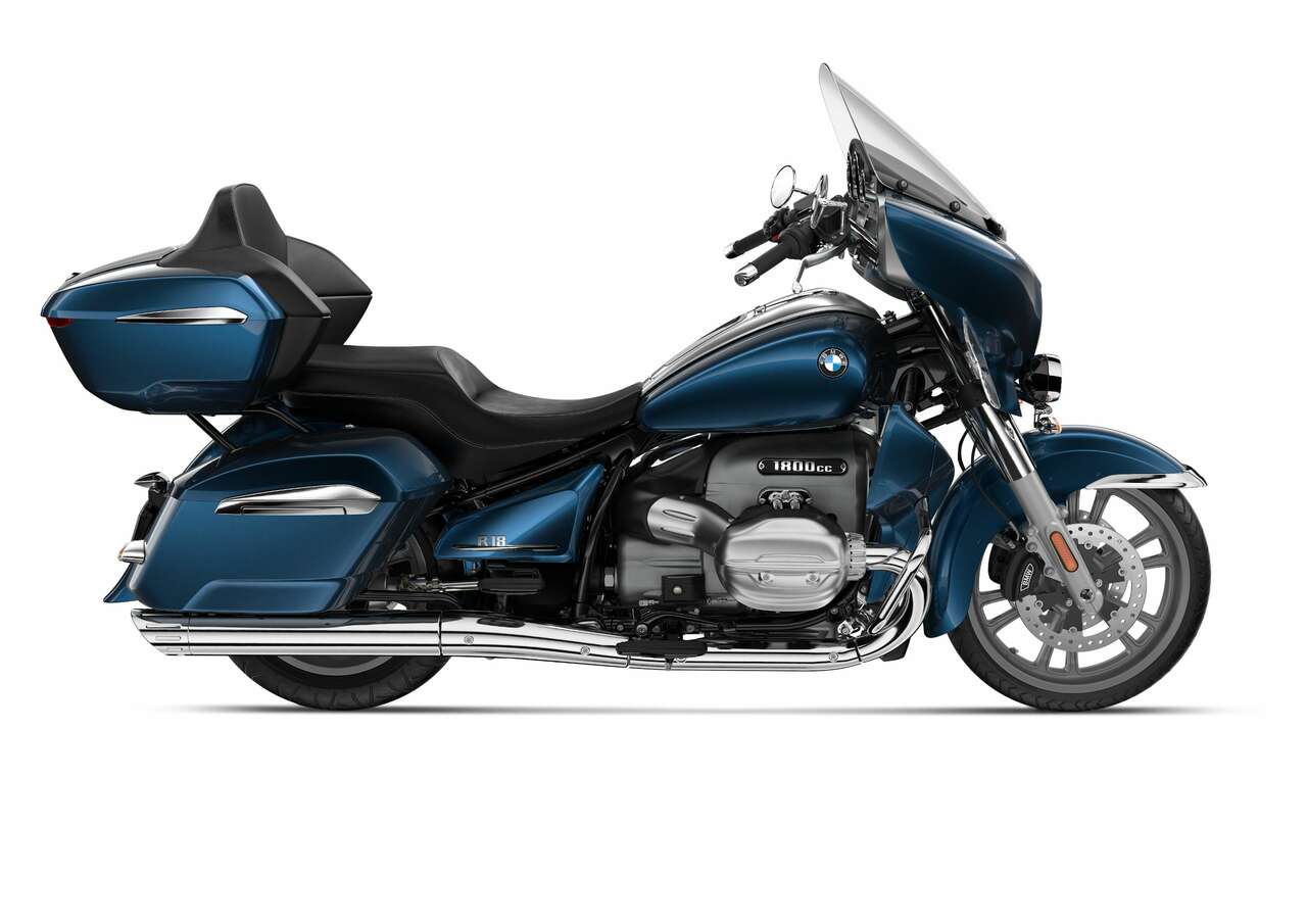 BMW R 18 Transcontinental in Gravityblue metallic